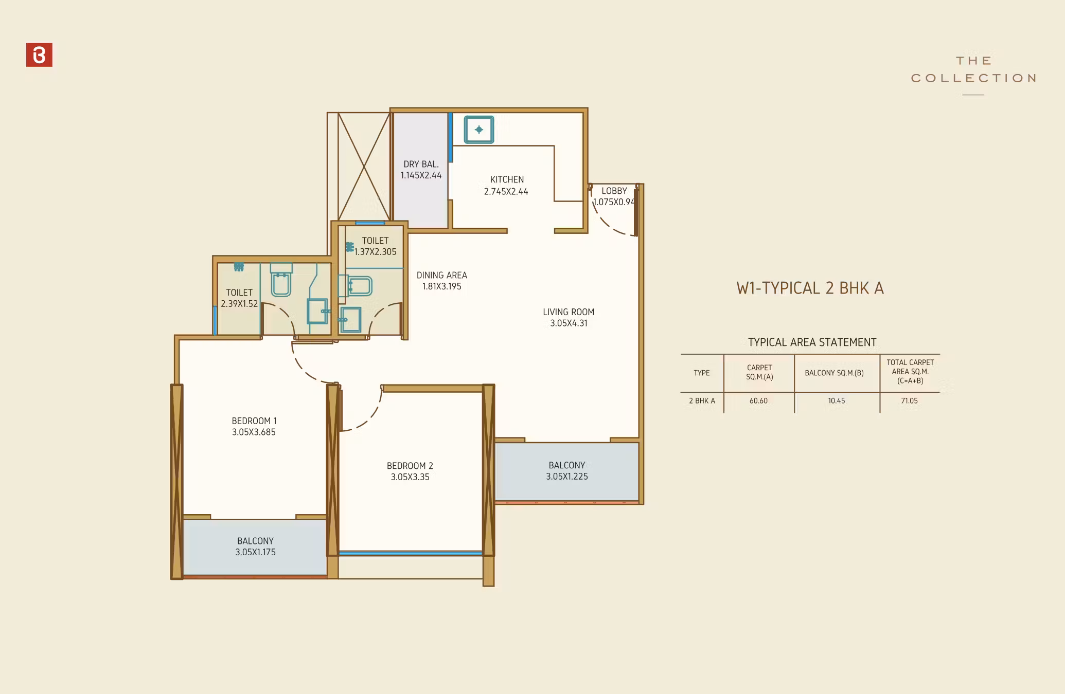 Bramha The Collection Floor Plan