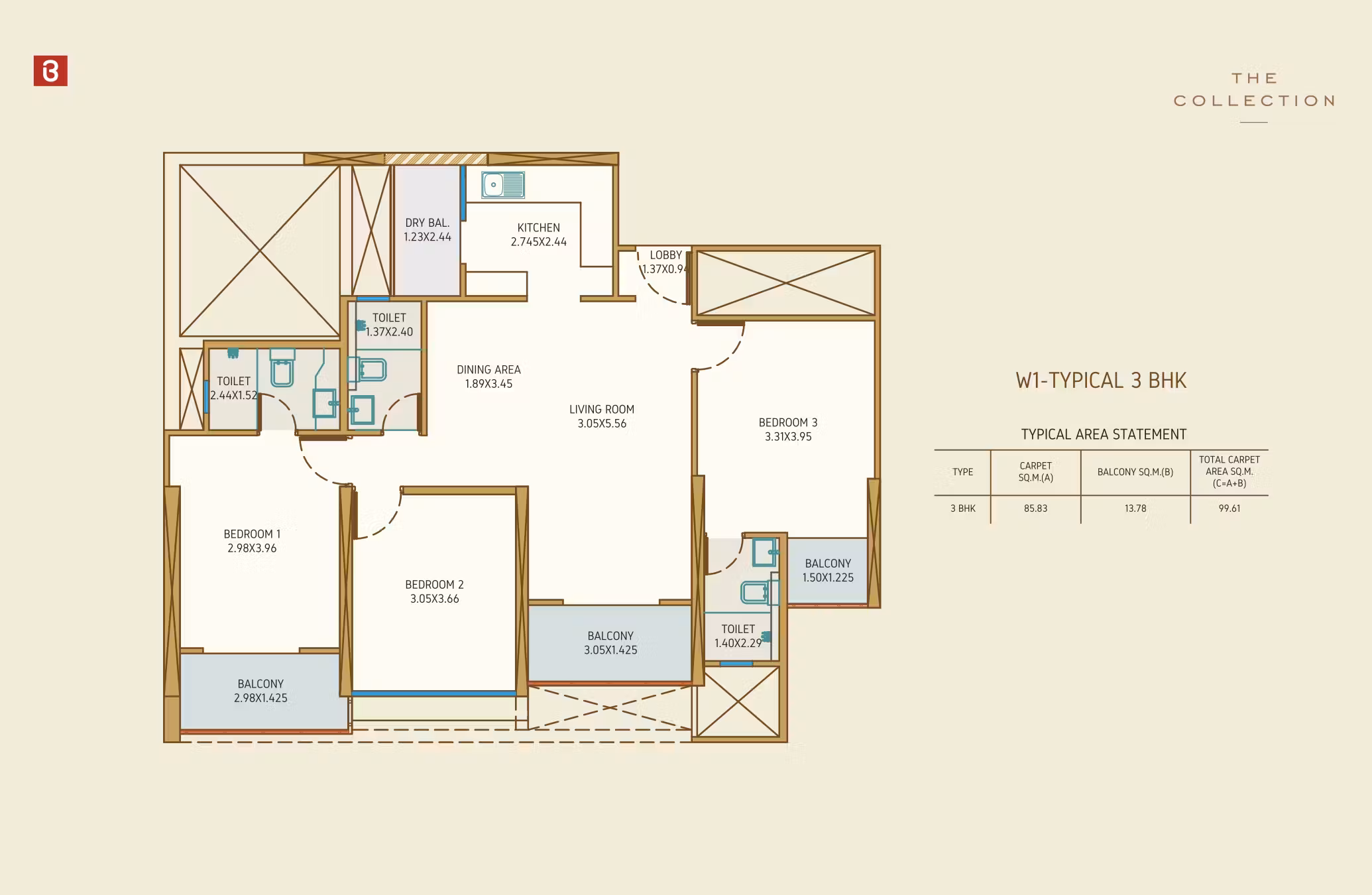 Bramha The Collection Floor Plan